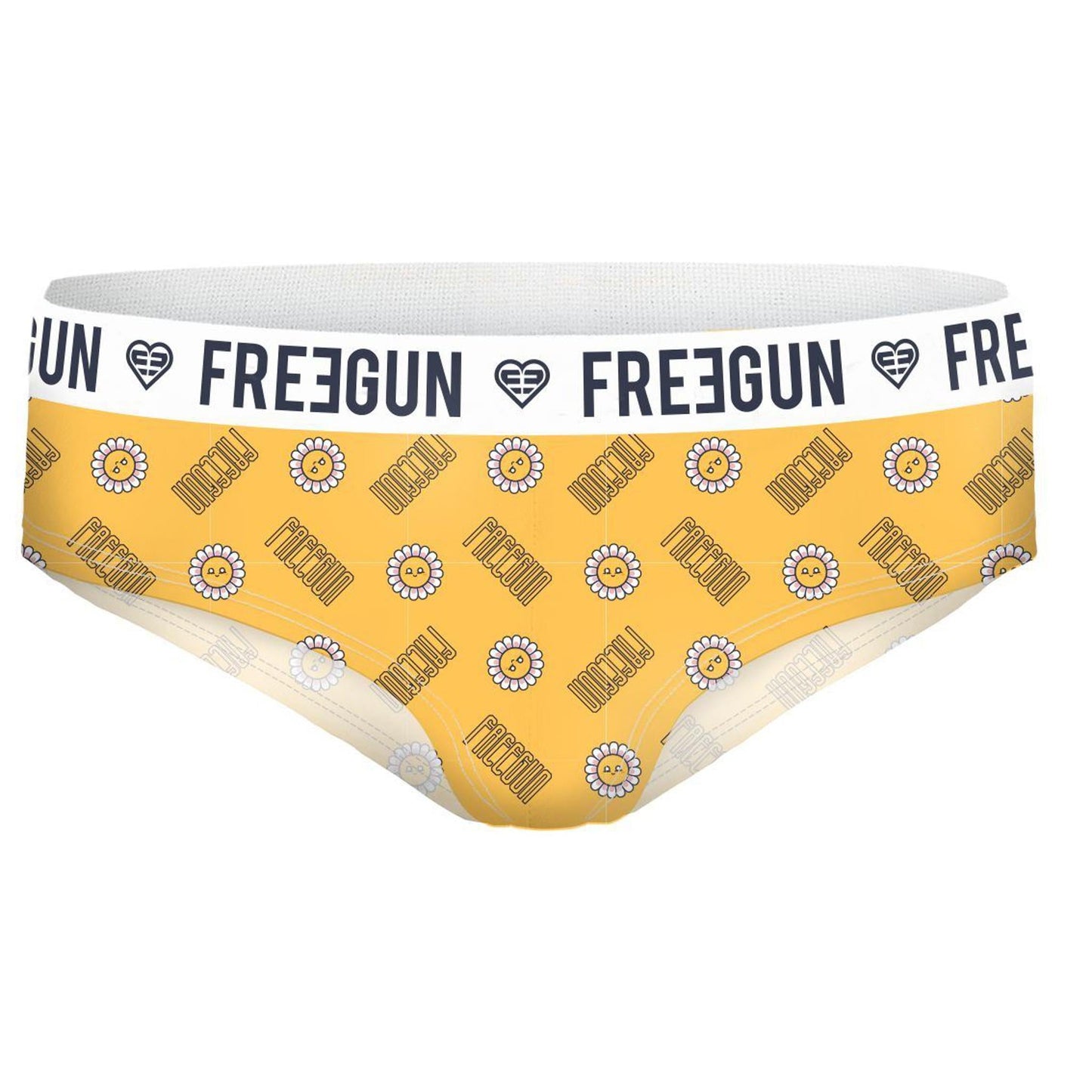 Ženske bokserice FREEGUN - Yellow Flo